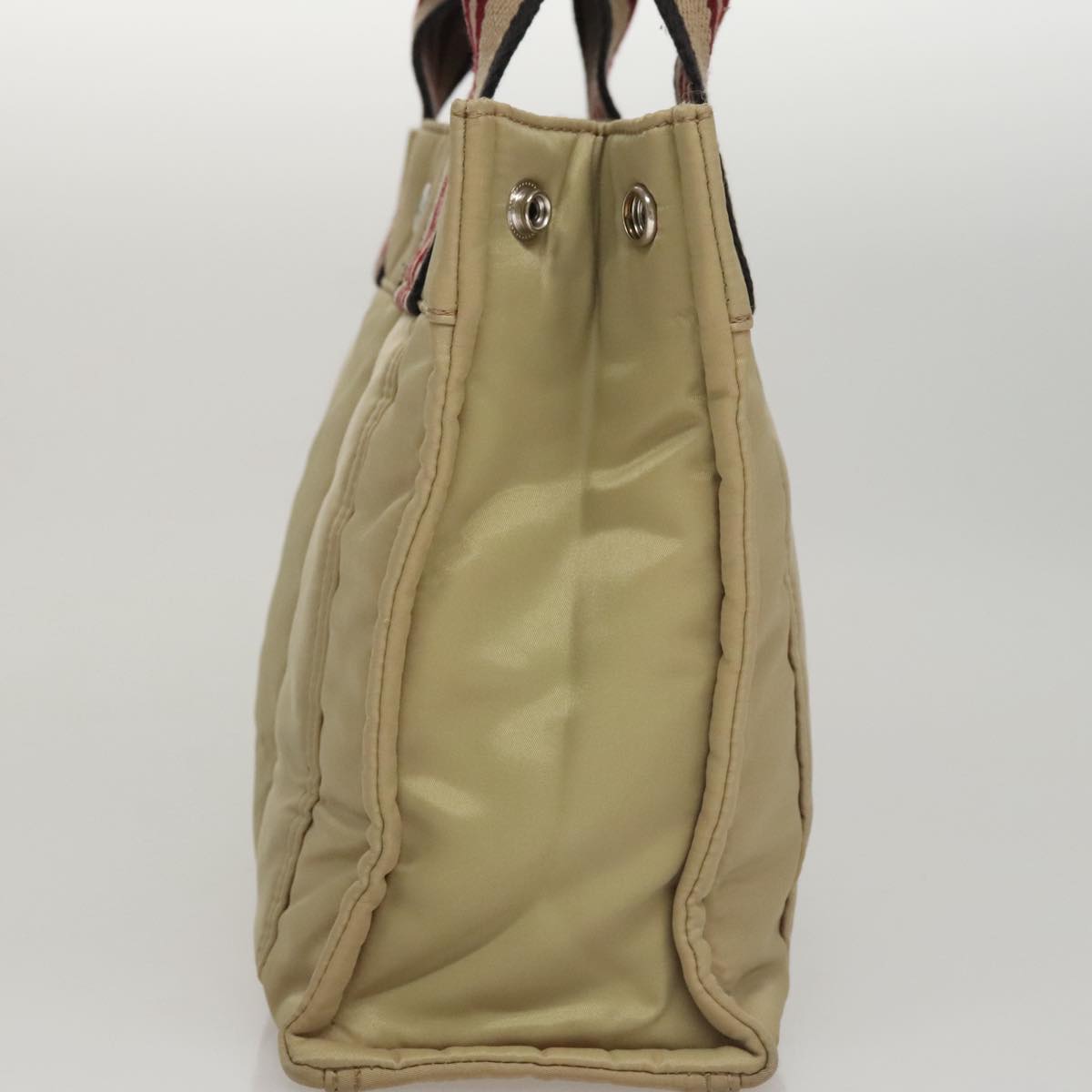 BURBERRY Blue Label Hand Bag Nylon Beige