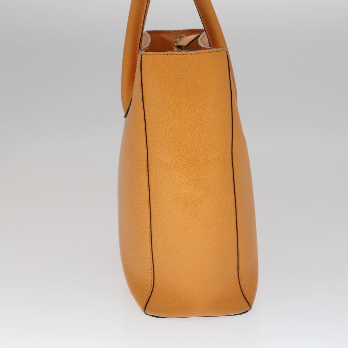 CELINE Tote Bag Leather Orange