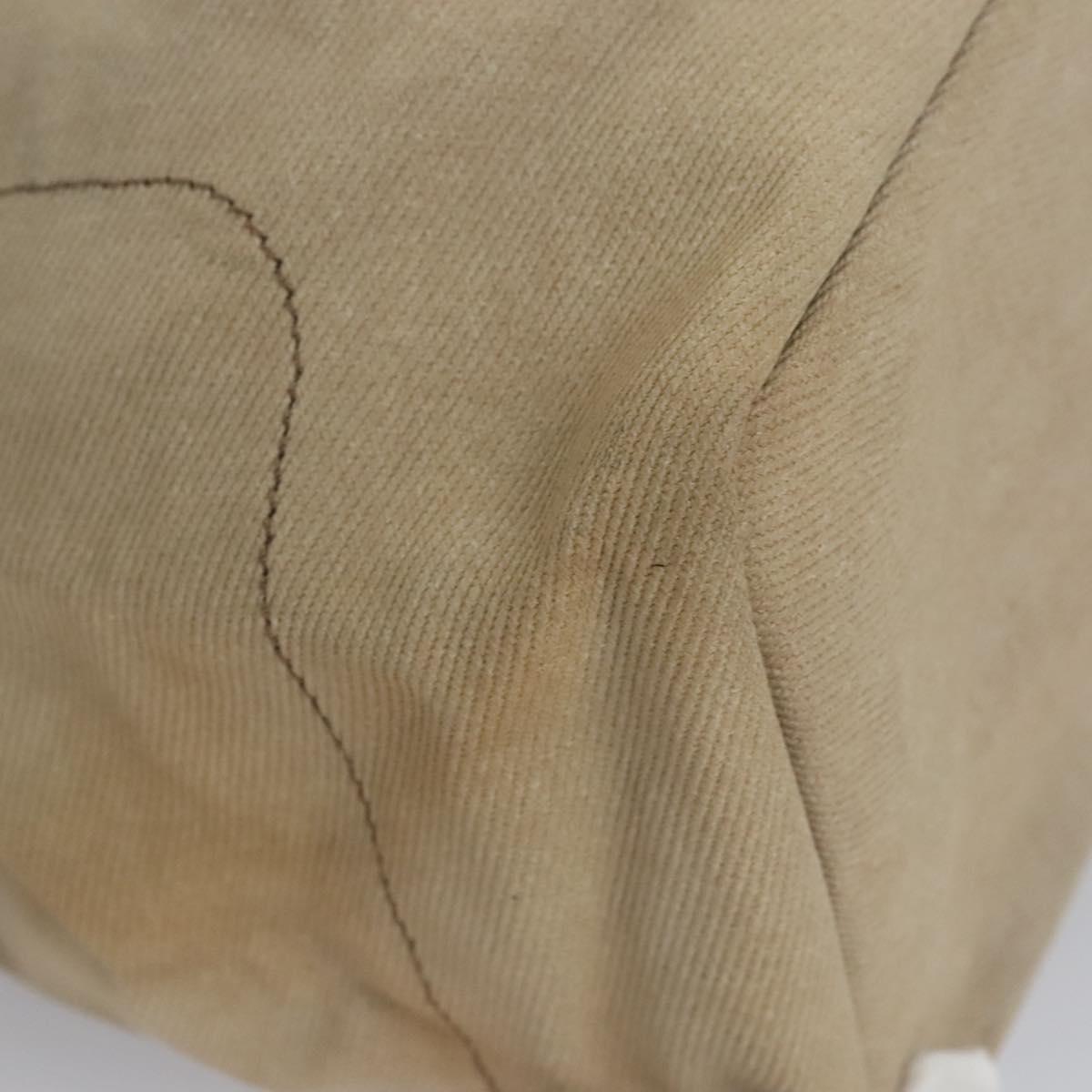 BURBERRY Tote Bag Canvas Beige