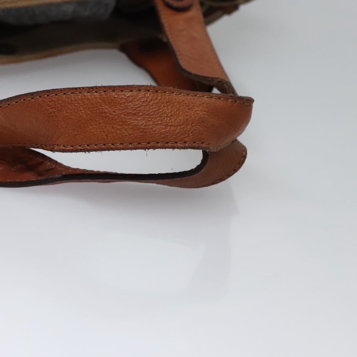 BURBERRY Tote Bag Canvas Beige
