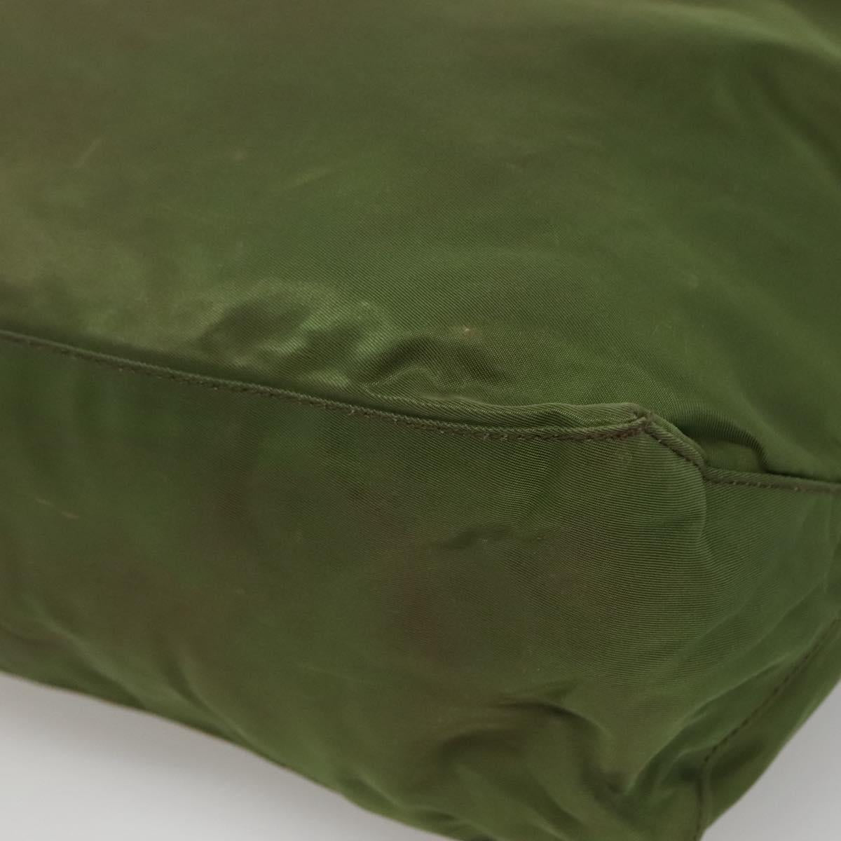 PRADA Tote Bag Nylon Khaki