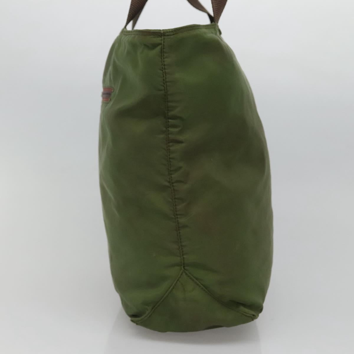 PRADA Tote Bag Nylon Khaki