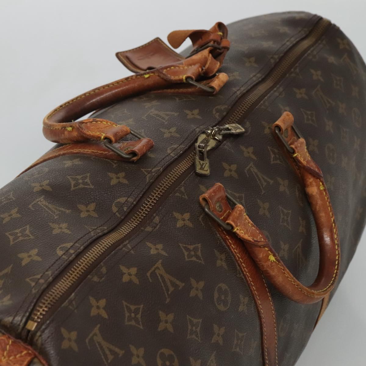 Louis Vuitton Monogram Keepall 55 Boston Bag M41424 LV
