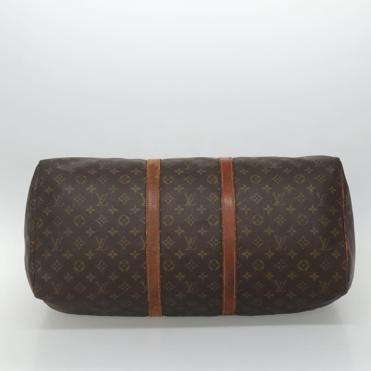 Louis Vuitton Monogram Keepall 55 Boston Bag M41424 LV