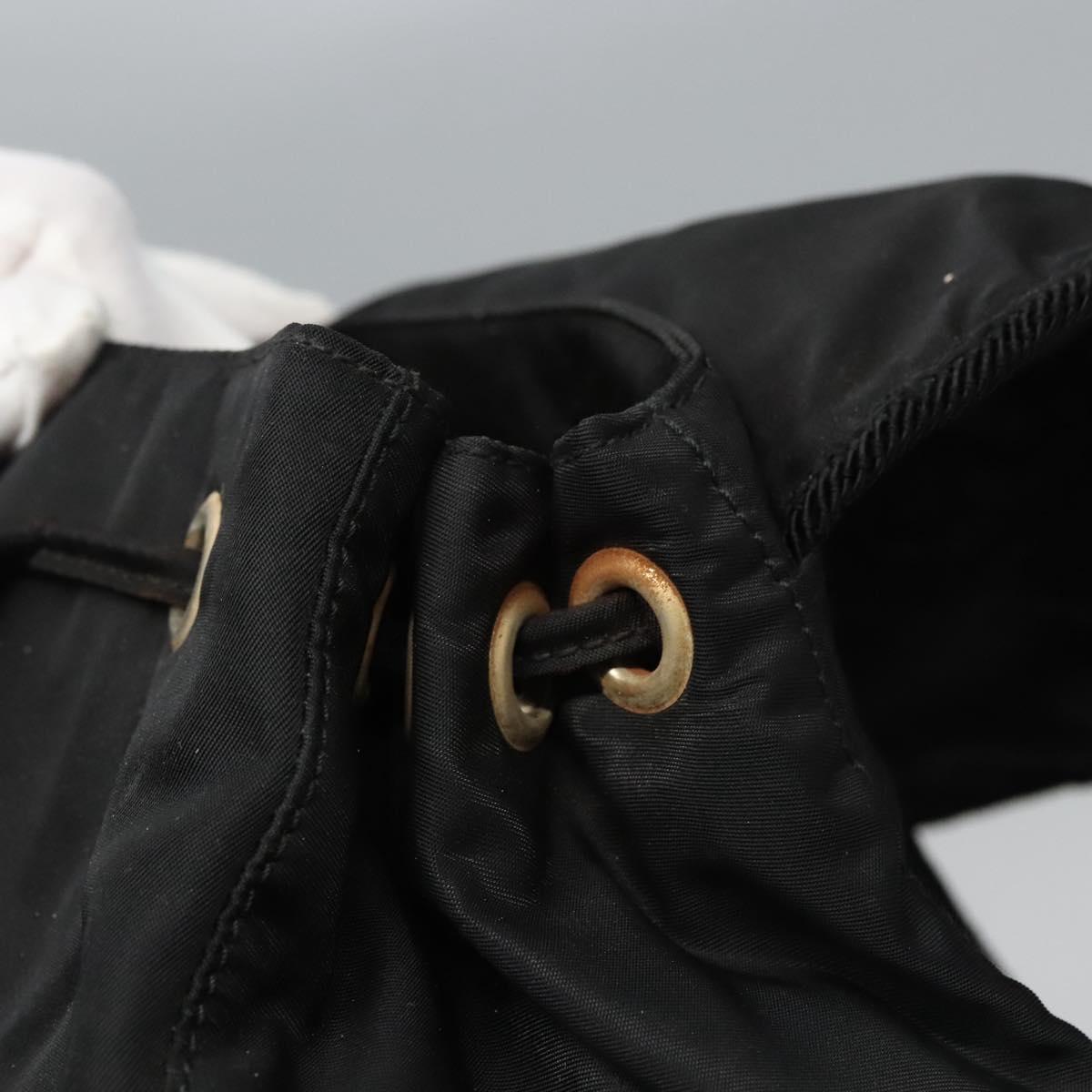 PRADA Backpack Nylon Black