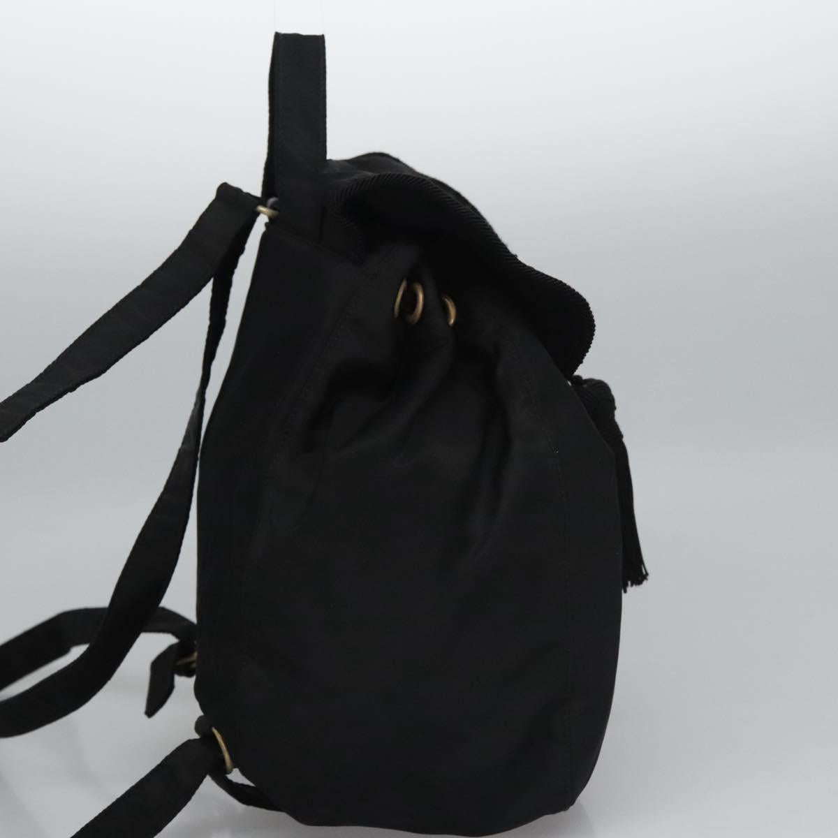 PRADA Backpack Nylon Black