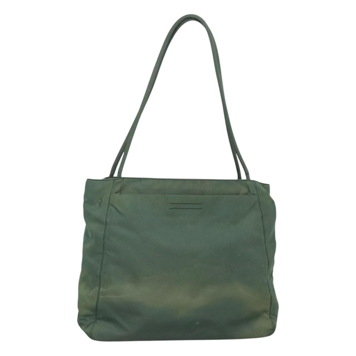 PRADA Tote Bag Nylon Khaki