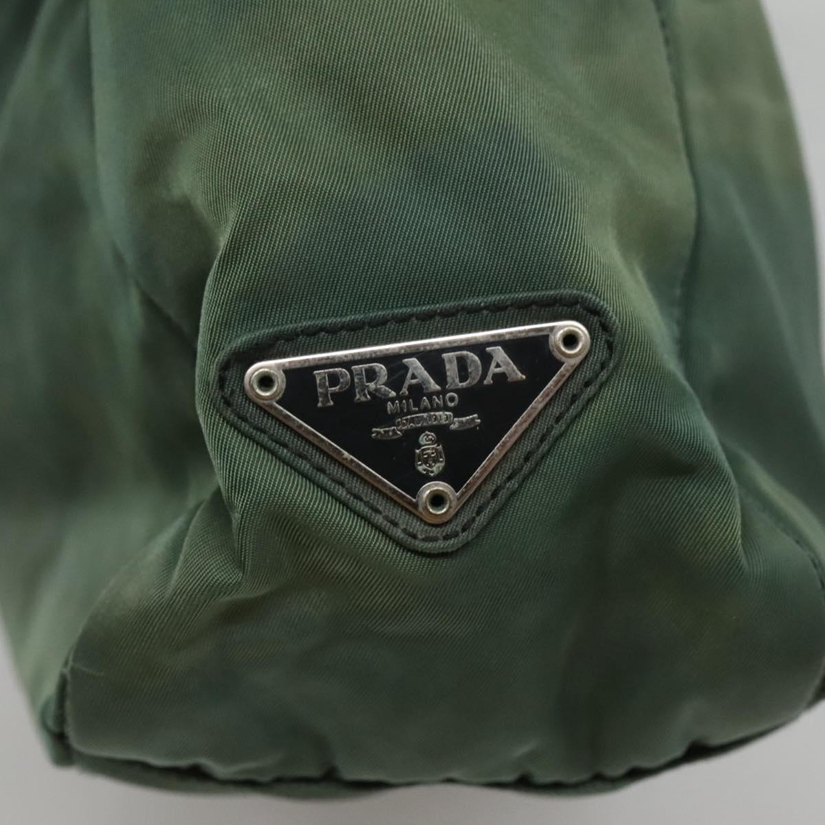 PRADA Tote Bag Nylon Khaki