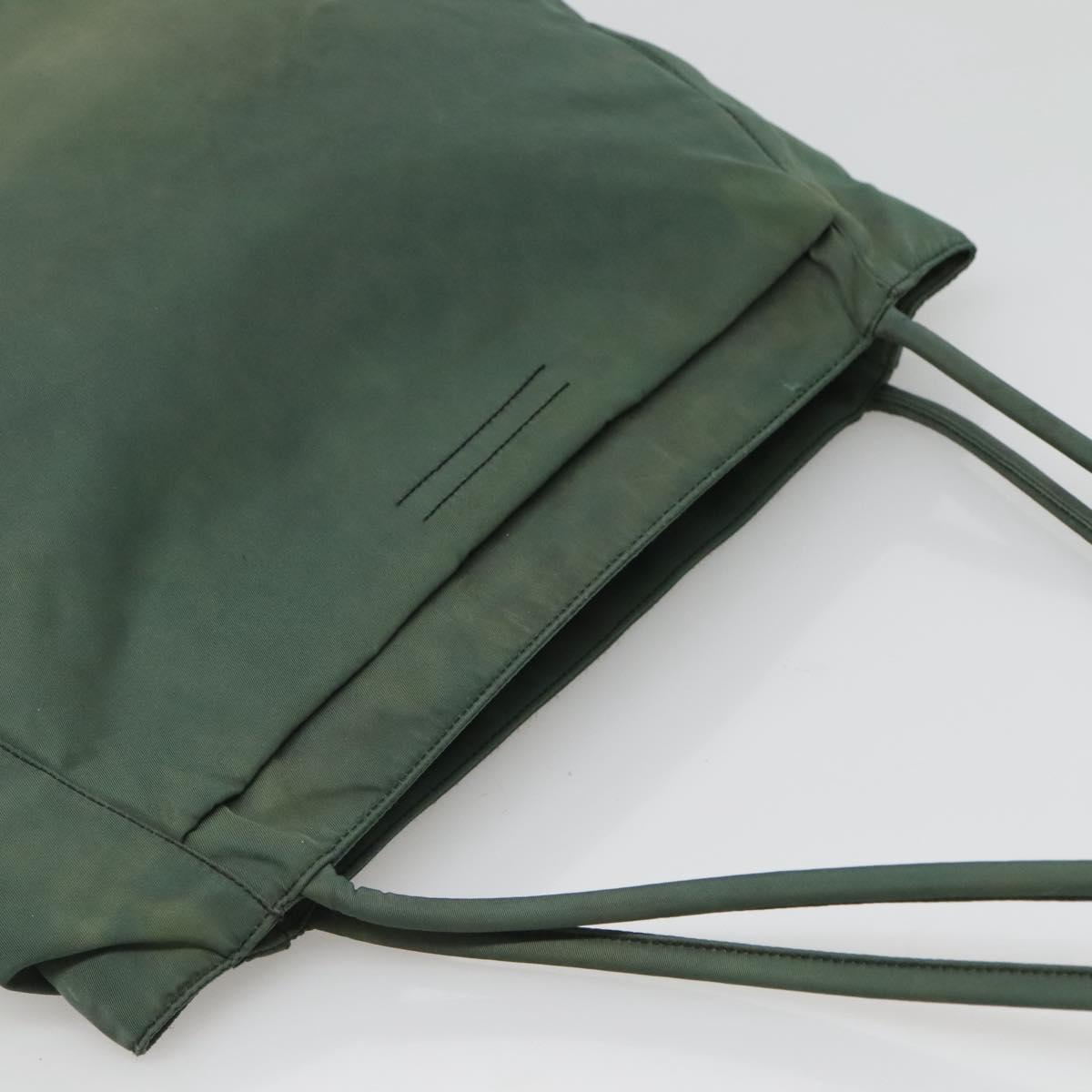 PRADA Tote Bag Nylon Khaki