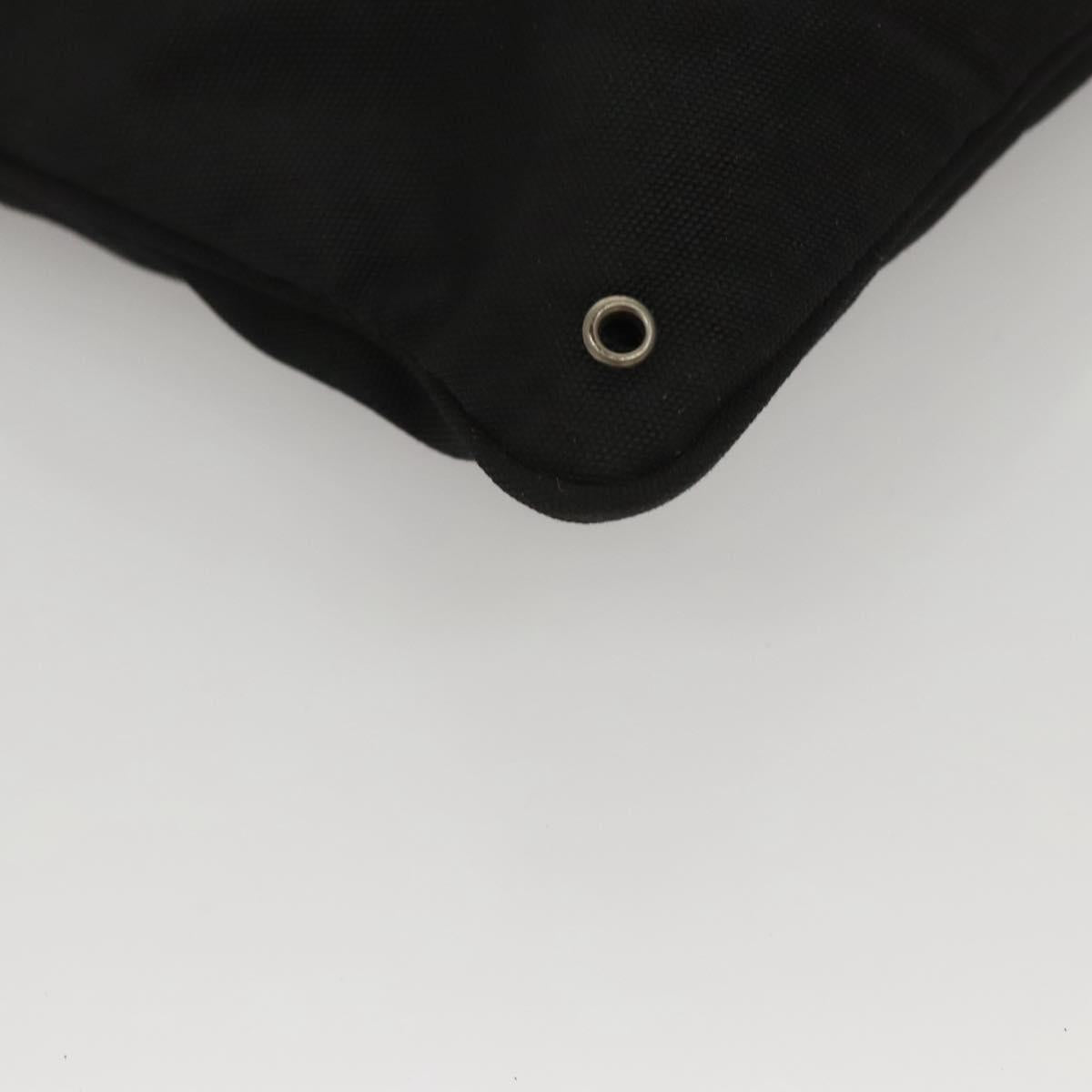 GUCCI Shoulder Bag Canvas Black