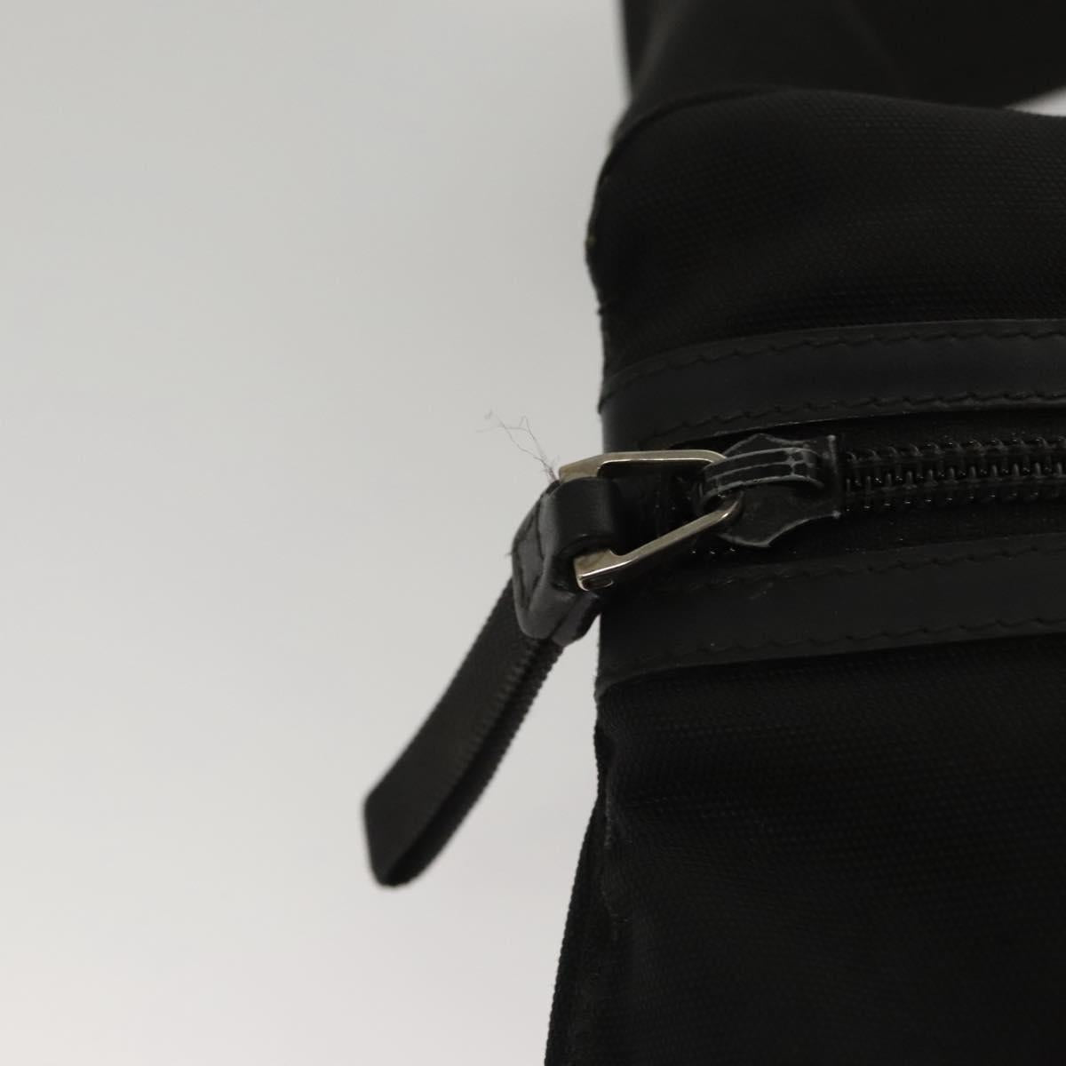 GUCCI Shoulder Bag Canvas Black