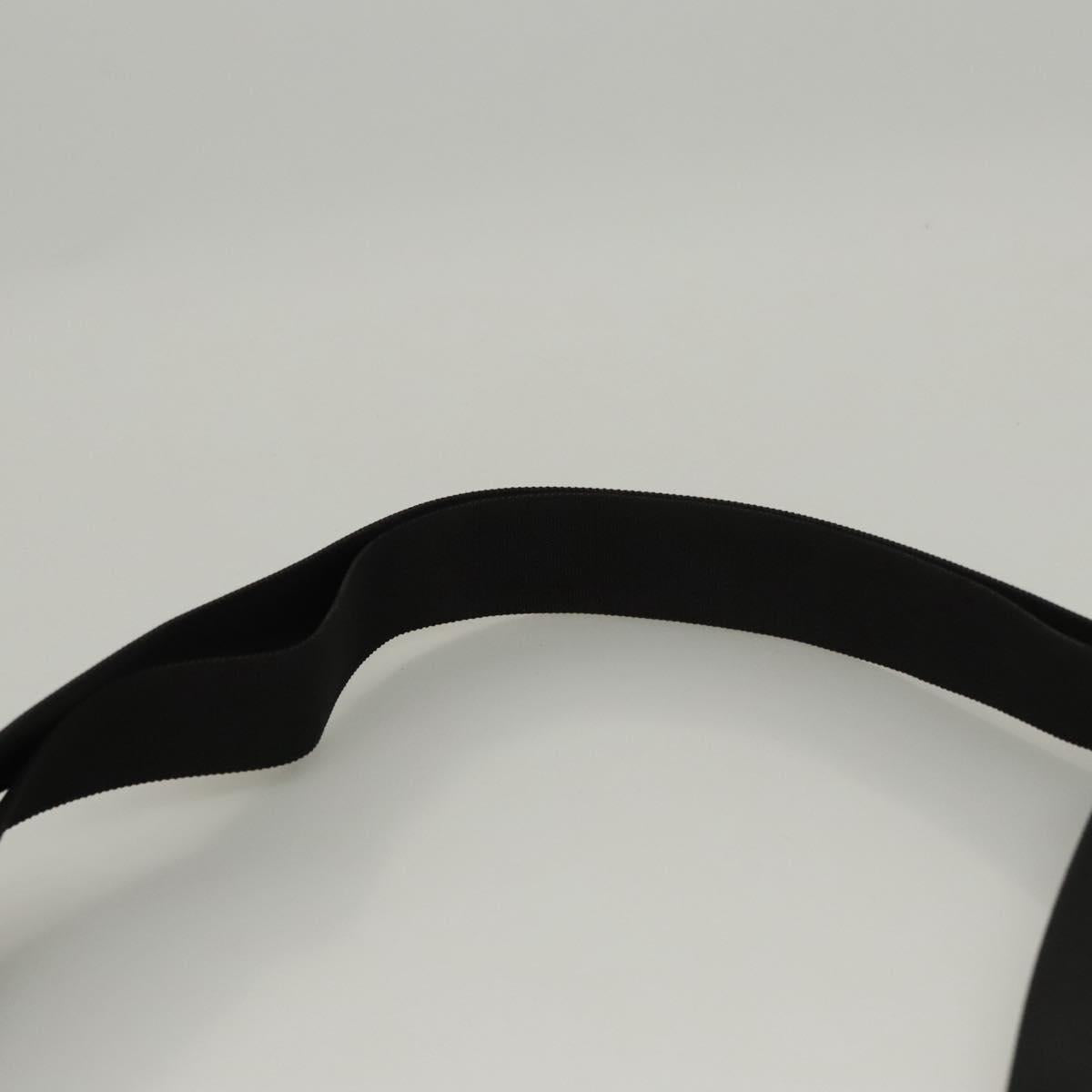 GUCCI Shoulder Bag Canvas Black