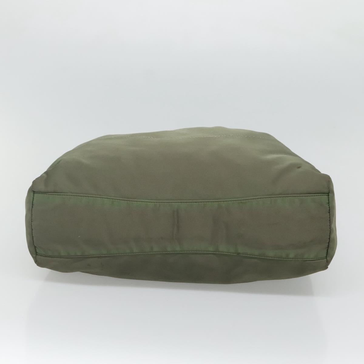 PRADA Shoulder Bag Nylon Khaki