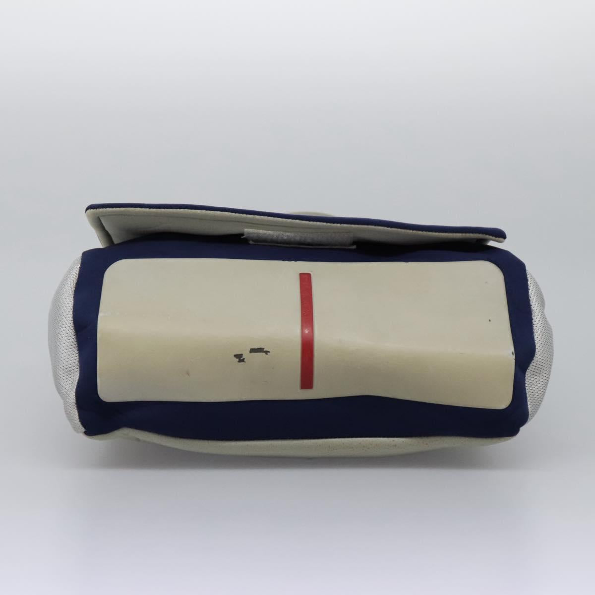 PRADA Sports Shoulder Bag Nylon Blue