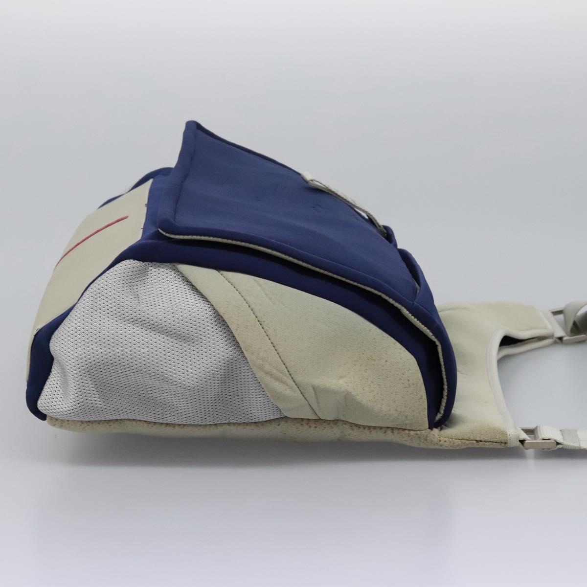PRADA Sports Shoulder Bag Nylon Blue