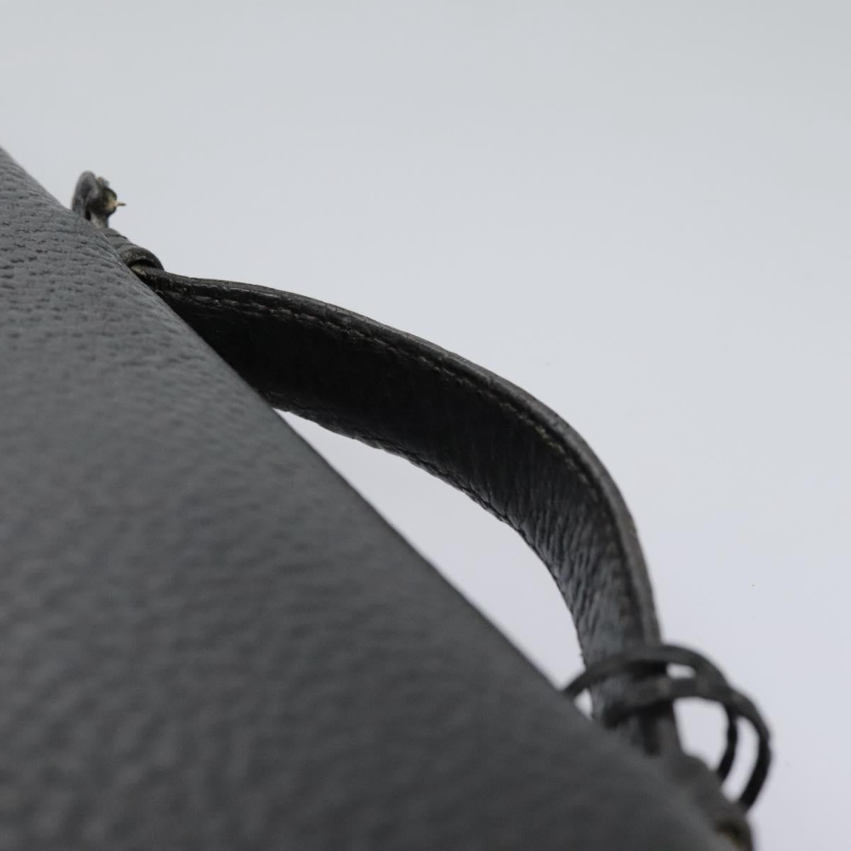 LOEWE Anagram Business Bag Leather Black