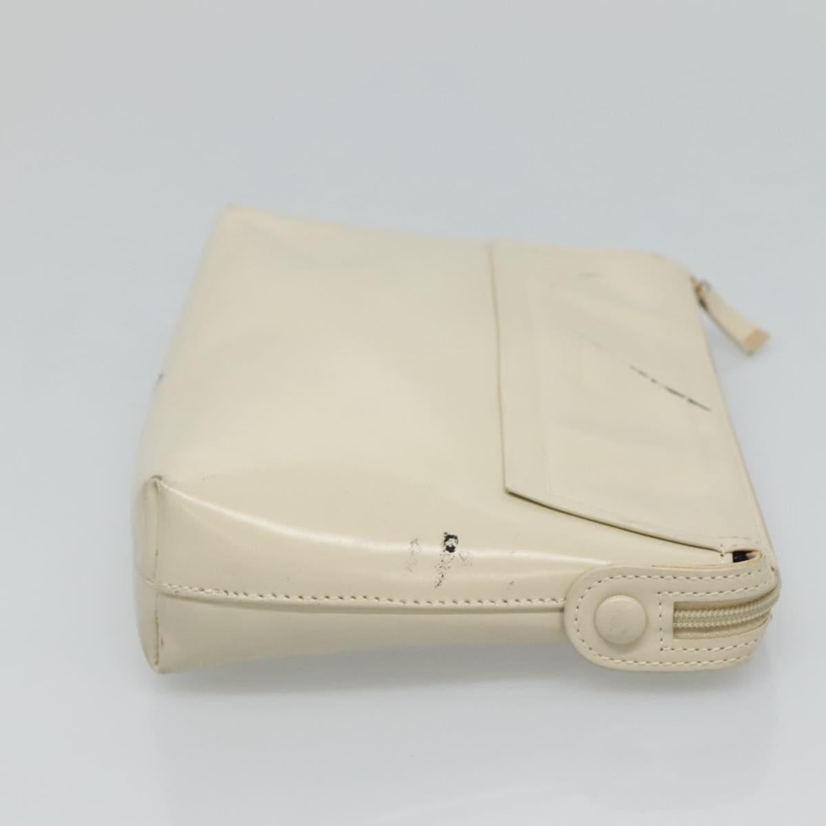 LOEWE Pouch Leather White
