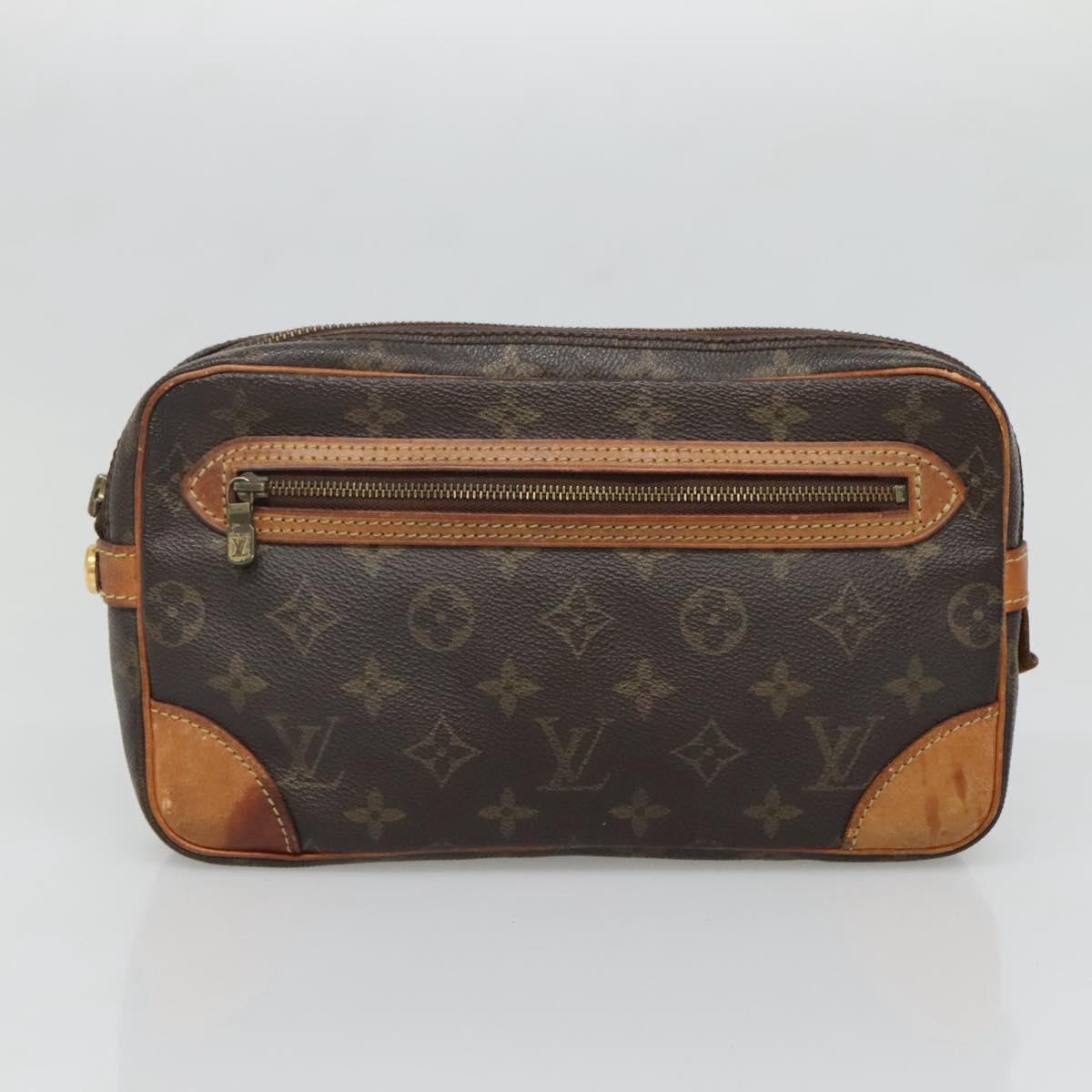 Louis Vuitton Monogram Clutch Bag 3Set LV