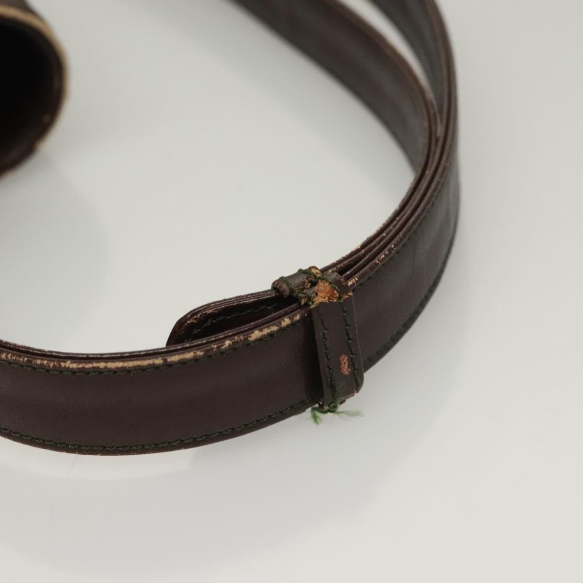 GIVENCHY Shoulder Bag Suede Brown Gold