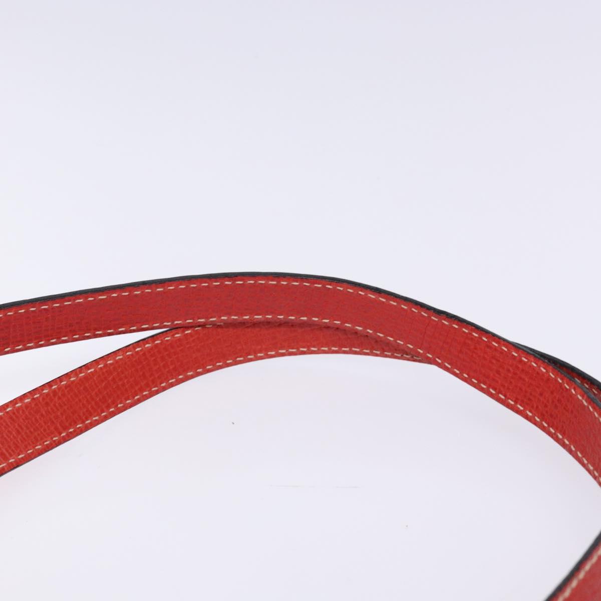 LOEWE Tote Bag Leather Red Gold