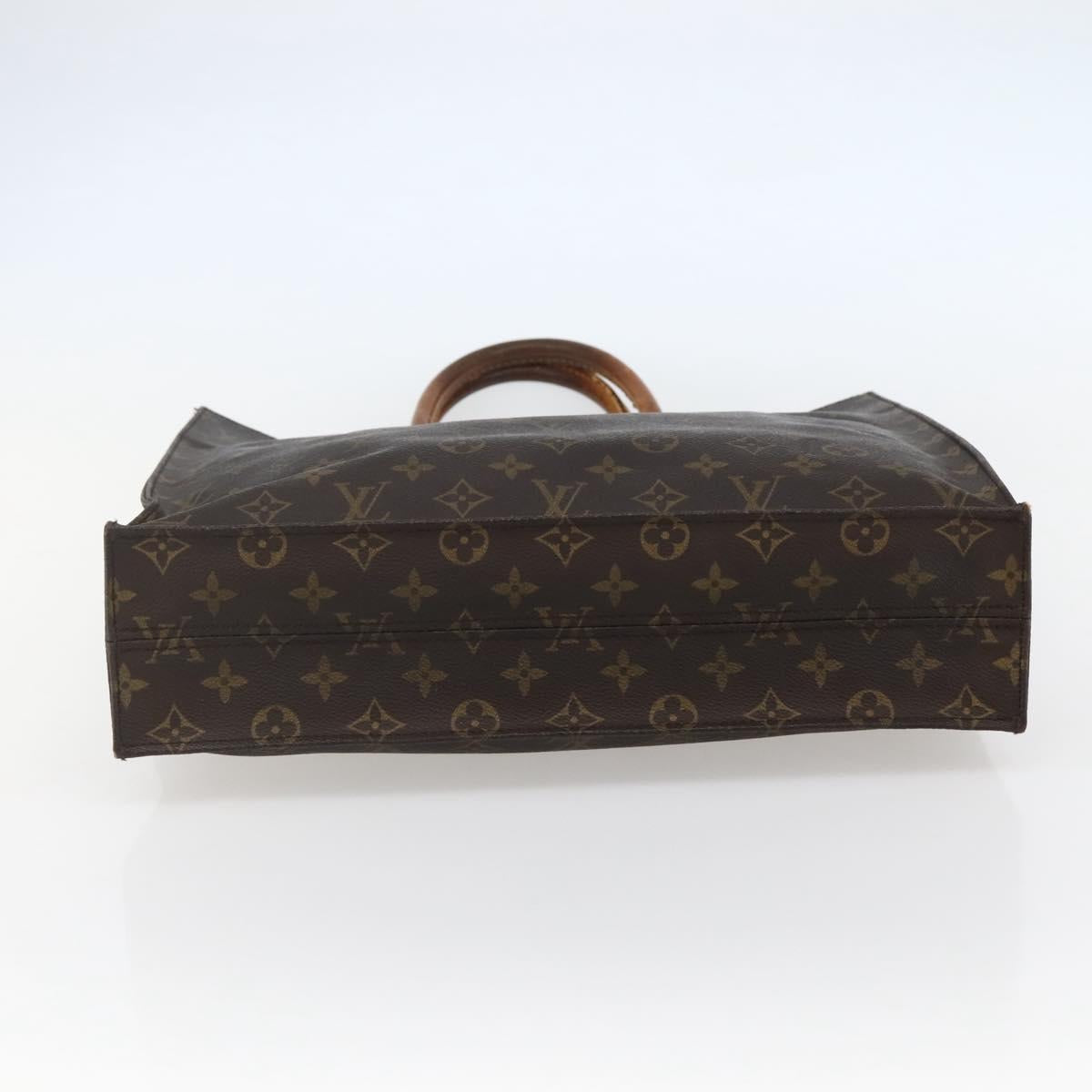 Louis Vuitton Monogram Sac Plat Hand Bag M51140 LV