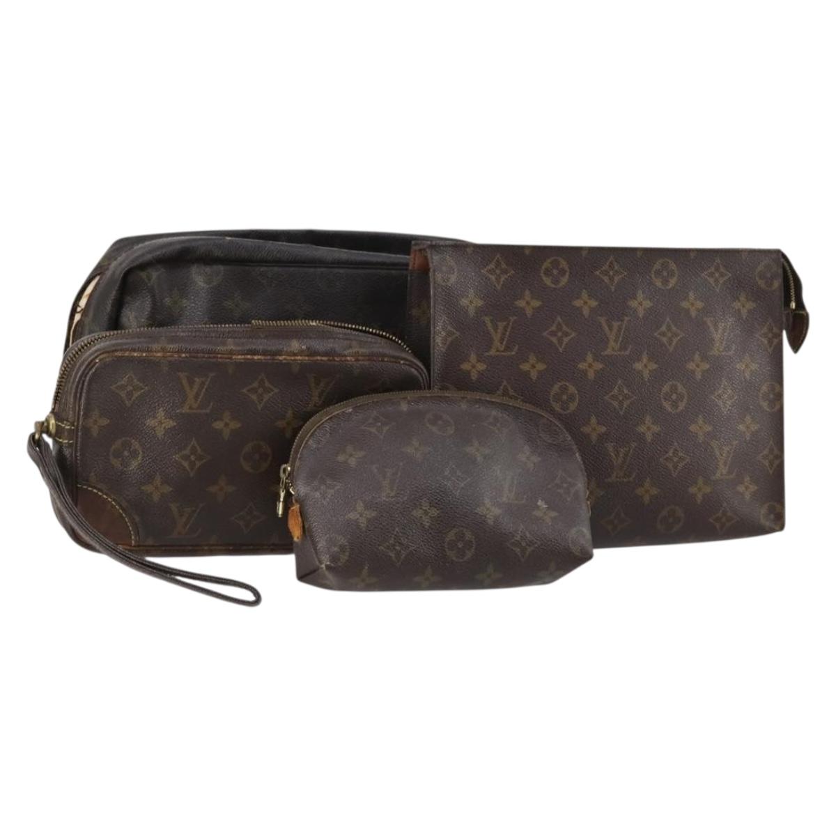 Louis Vuitton Monogram Bag 4Set LV