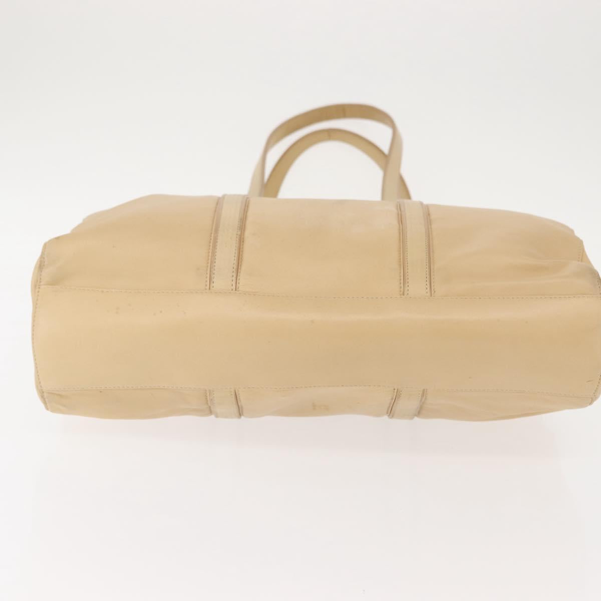 LOEWE Tote Bag Nappa leather Beige Gold