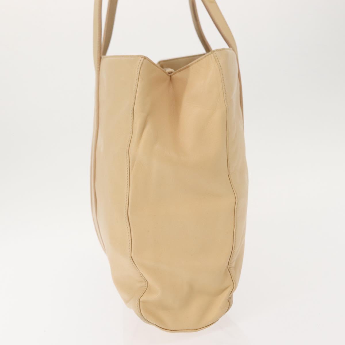 LOEWE Tote Bag Nappa leather Beige Gold