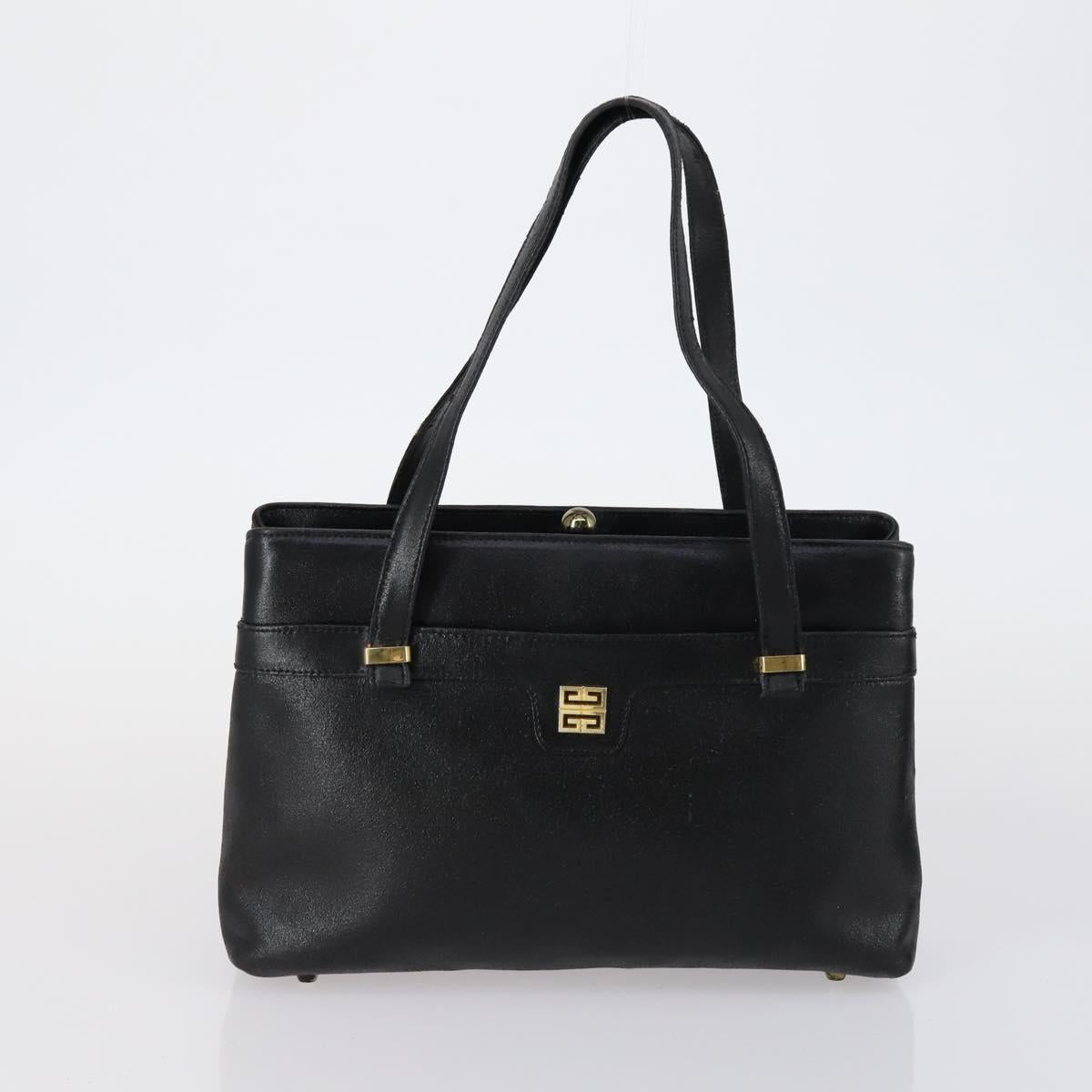 GIVENCHY Clutch Bag Leather 4 Set Red Black