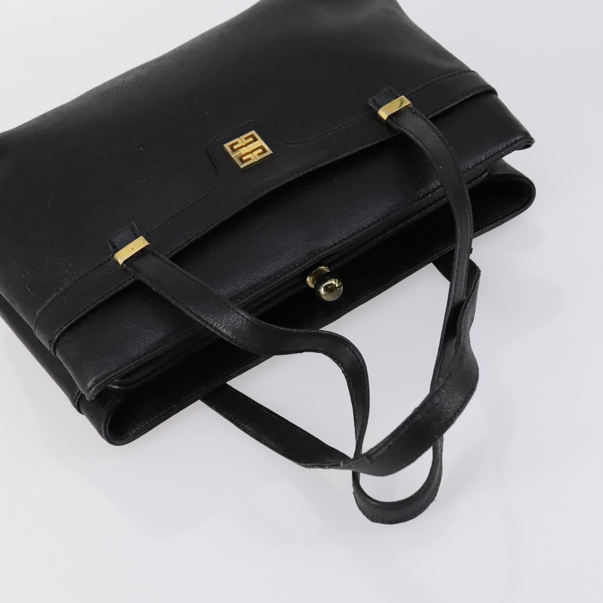 GIVENCHY Clutch Bag Leather 4 Set Red Black
