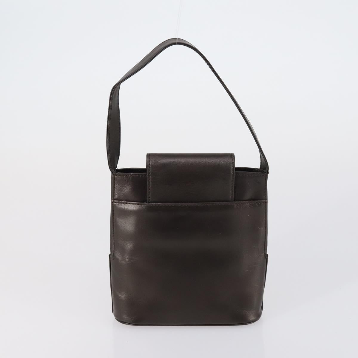 GIVENCHY Clutch Bag Leather 4 Set Red Black