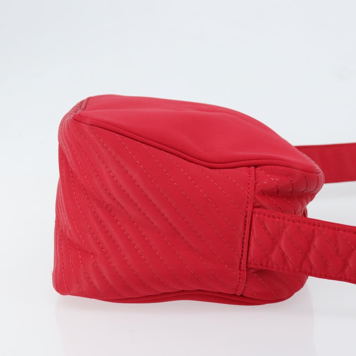 SAINT LAURENT Shoulder Bag Nylon Red