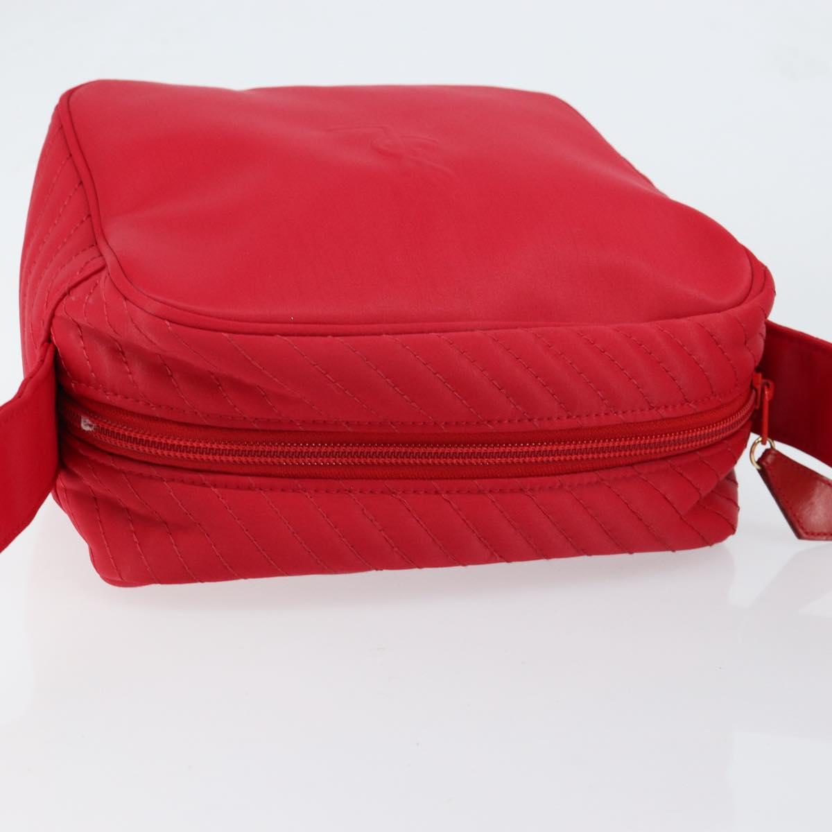 SAINT LAURENT Shoulder Bag Nylon Red