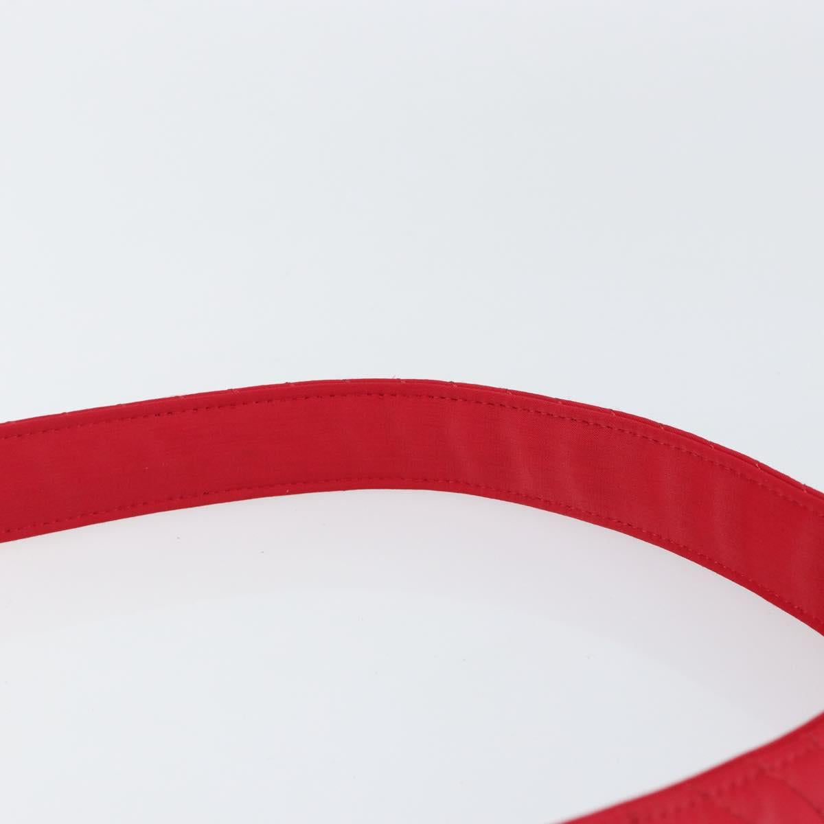 SAINT LAURENT Shoulder Bag Nylon Red