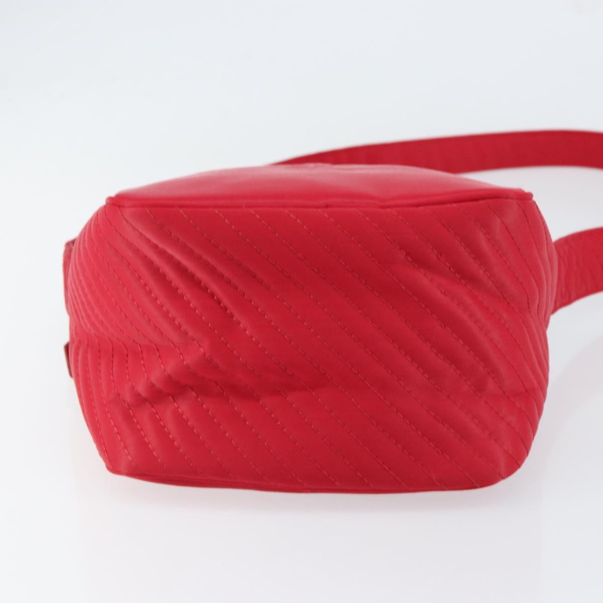 SAINT LAURENT Shoulder Bag Nylon Red