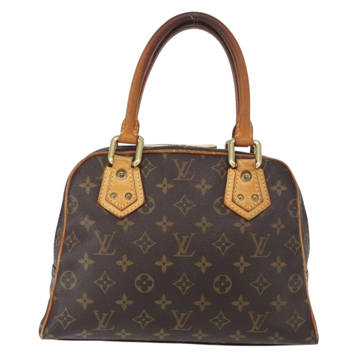 Louis Vuitton Monogram Manhattan PM Hand Bag M40026 LV