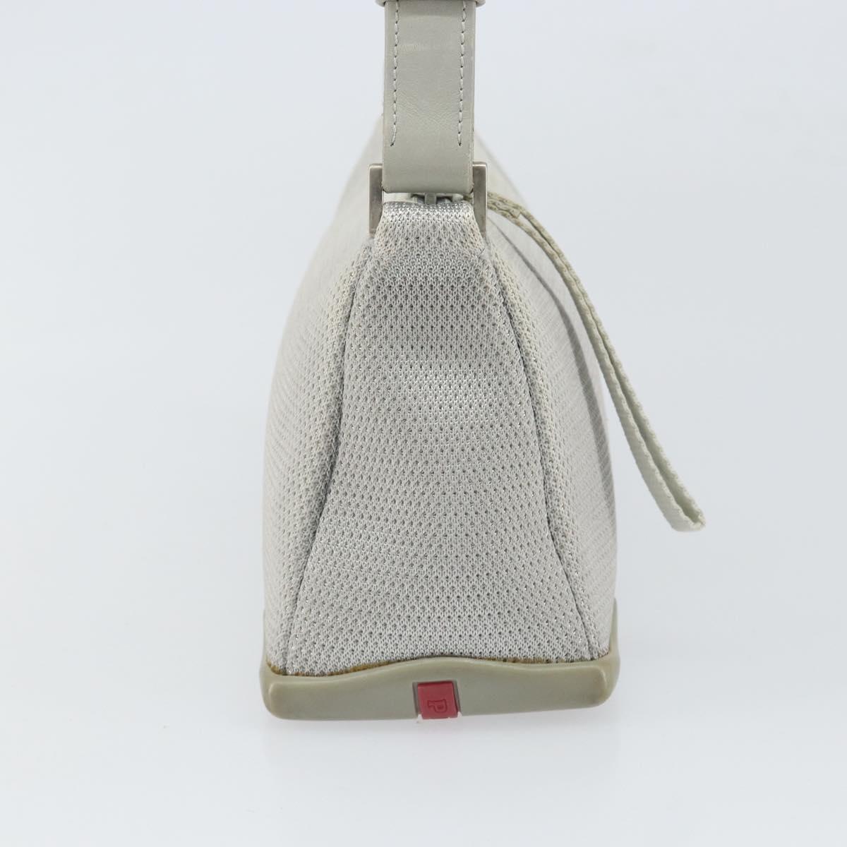 PRADA Sports Shoulder Bag Nylon Gray Silver