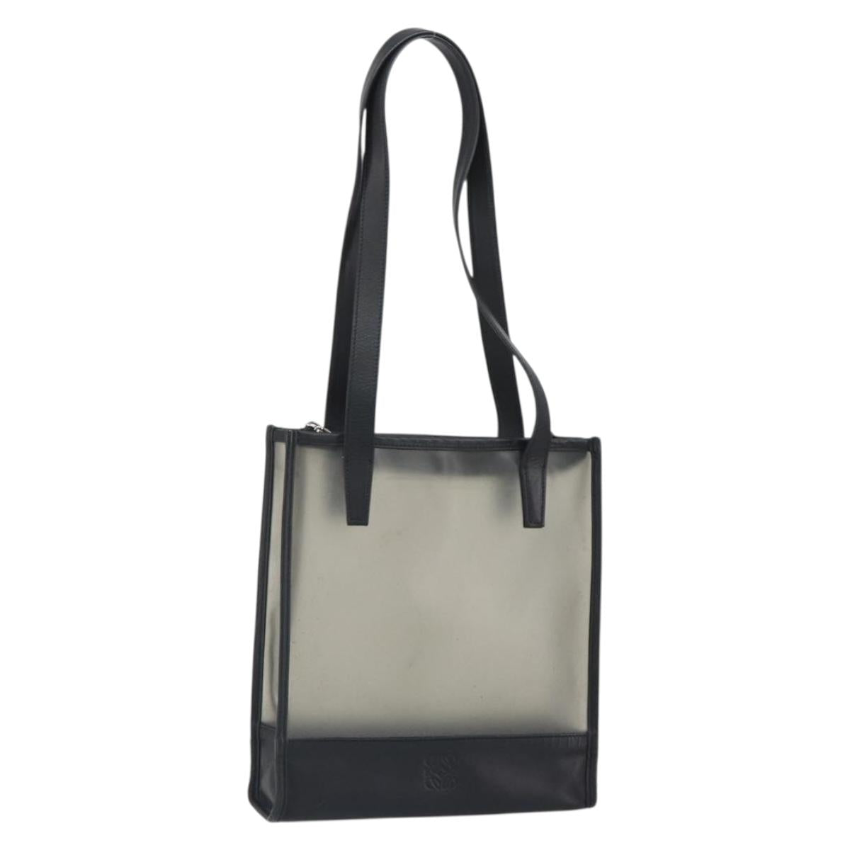 LOEWE Tote Bag Vinyl Black