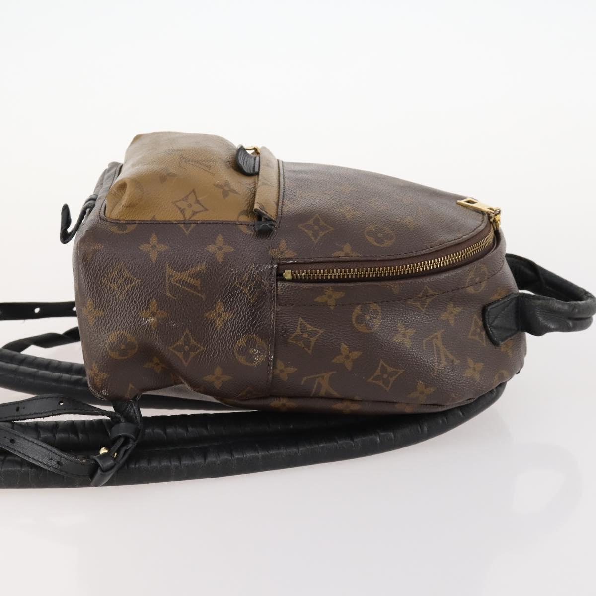 Louis Vuitton Monogram Reverse Palm Springs PM Backpack M43116 LV