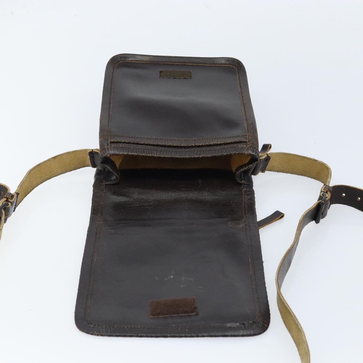 Miu Miu Shoulder Bag Leather Brown