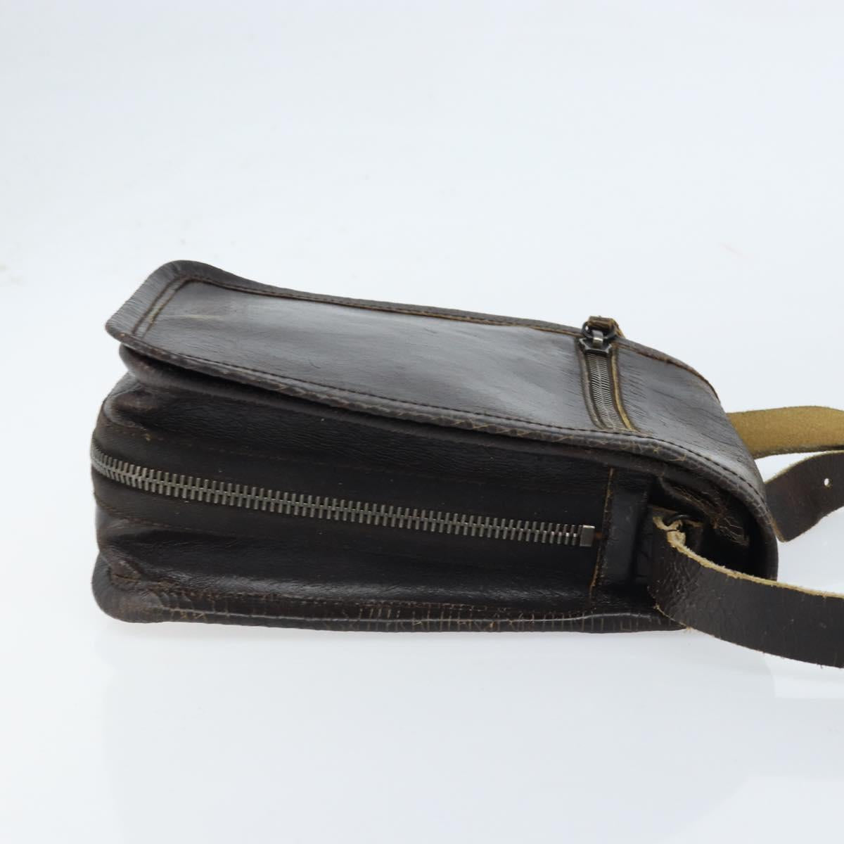 Miu Miu Shoulder Bag Leather Brown