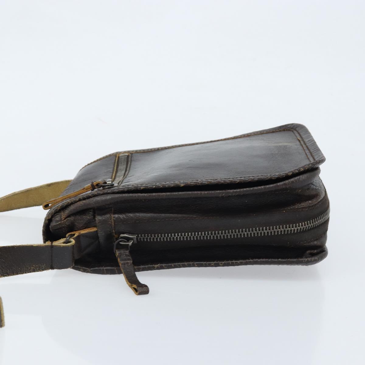 Miu Miu Shoulder Bag Leather Brown