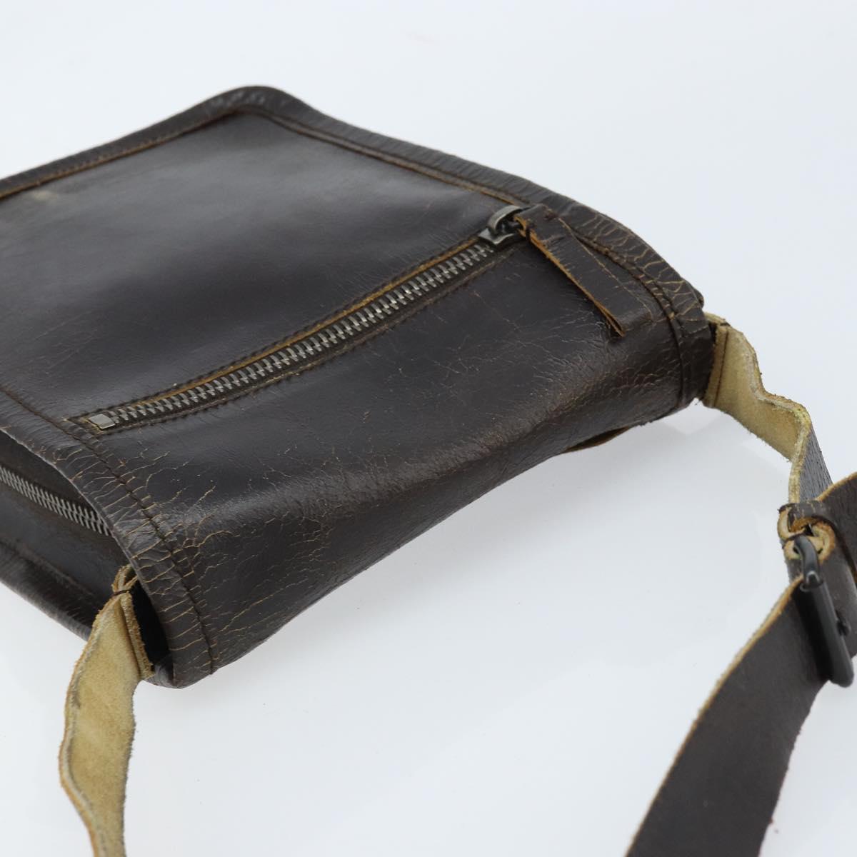 Miu Miu Shoulder Bag Leather Brown