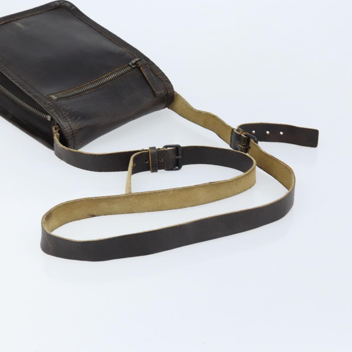 Miu Miu Shoulder Bag Leather Brown