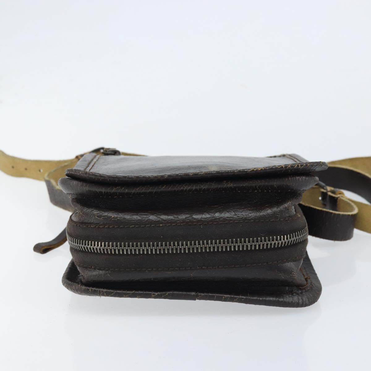 Miu Miu Shoulder Bag Leather Brown