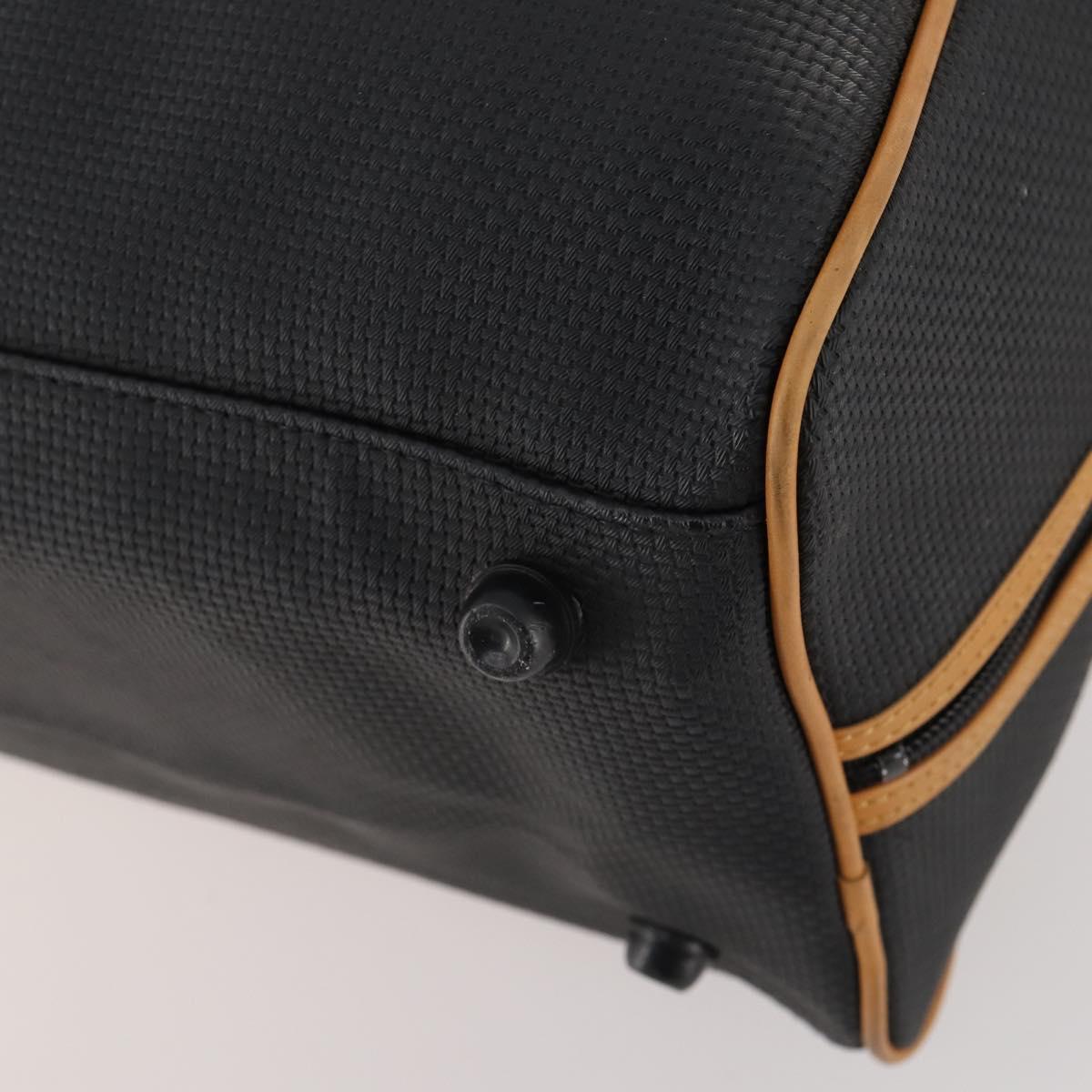 SAINT LAURENT Boston Bag PVC Black