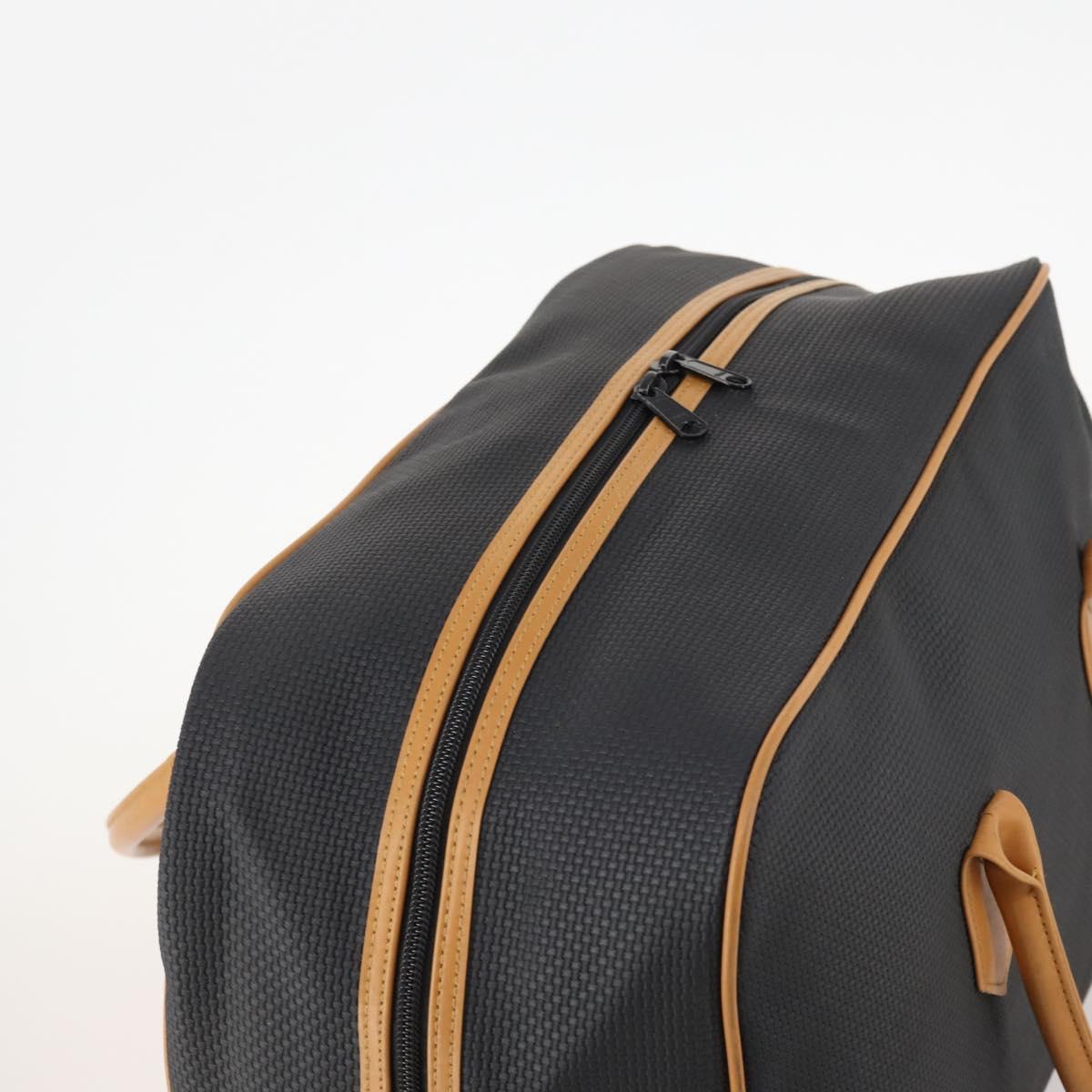 SAINT LAURENT Boston Bag PVC Black