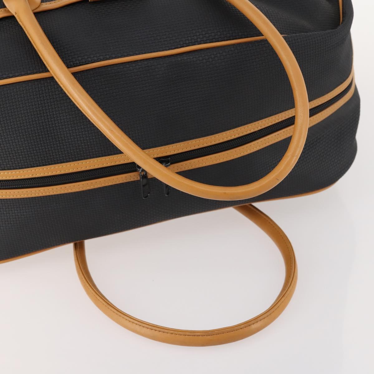 SAINT LAURENT Boston Bag PVC Black