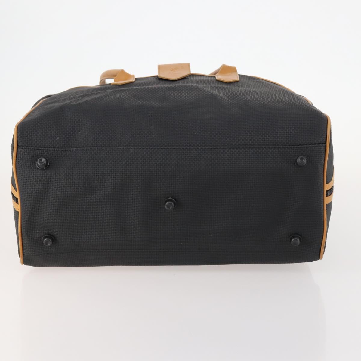 SAINT LAURENT Boston Bag PVC Black