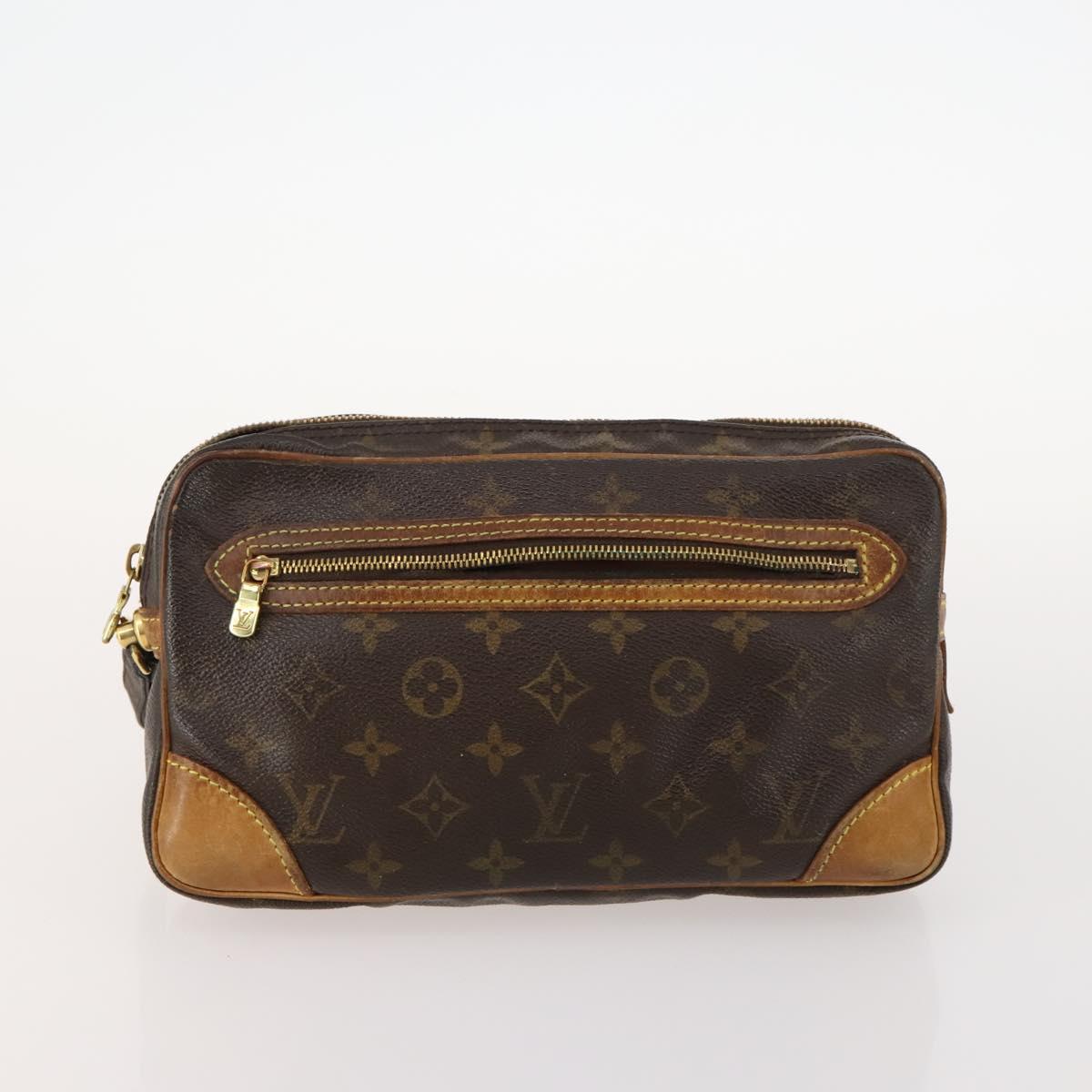 Louis Vuitton Monogram Clutch Bag 2 Set LV